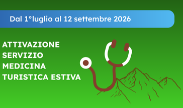 Servizio di Medicina Turistica estate 2026